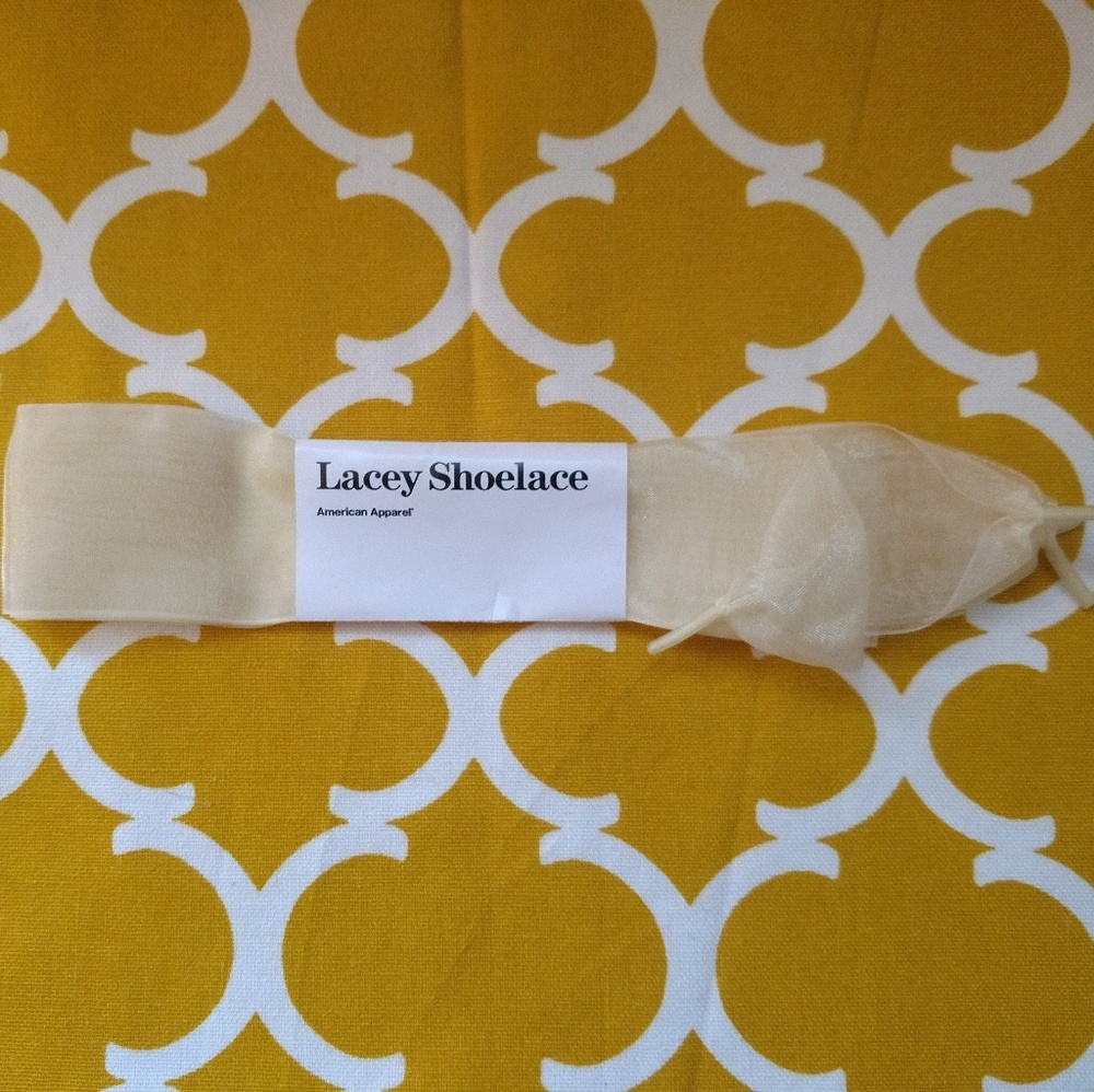 New American Apparel Lacey Shoelaces